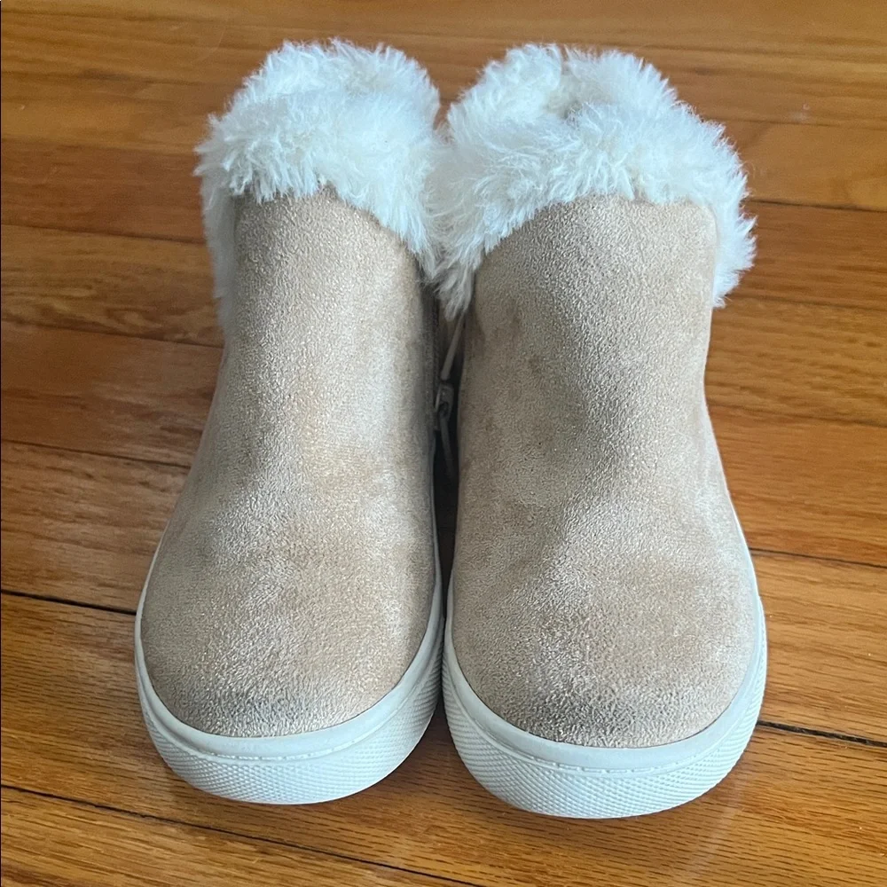 Cozy Black and Tan Kids Boots Bundle, size 10